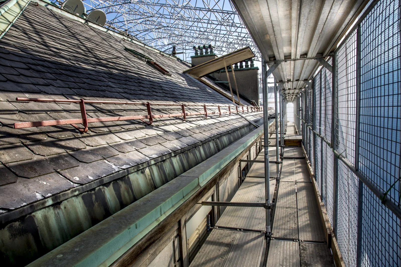Rooftop extension project — site